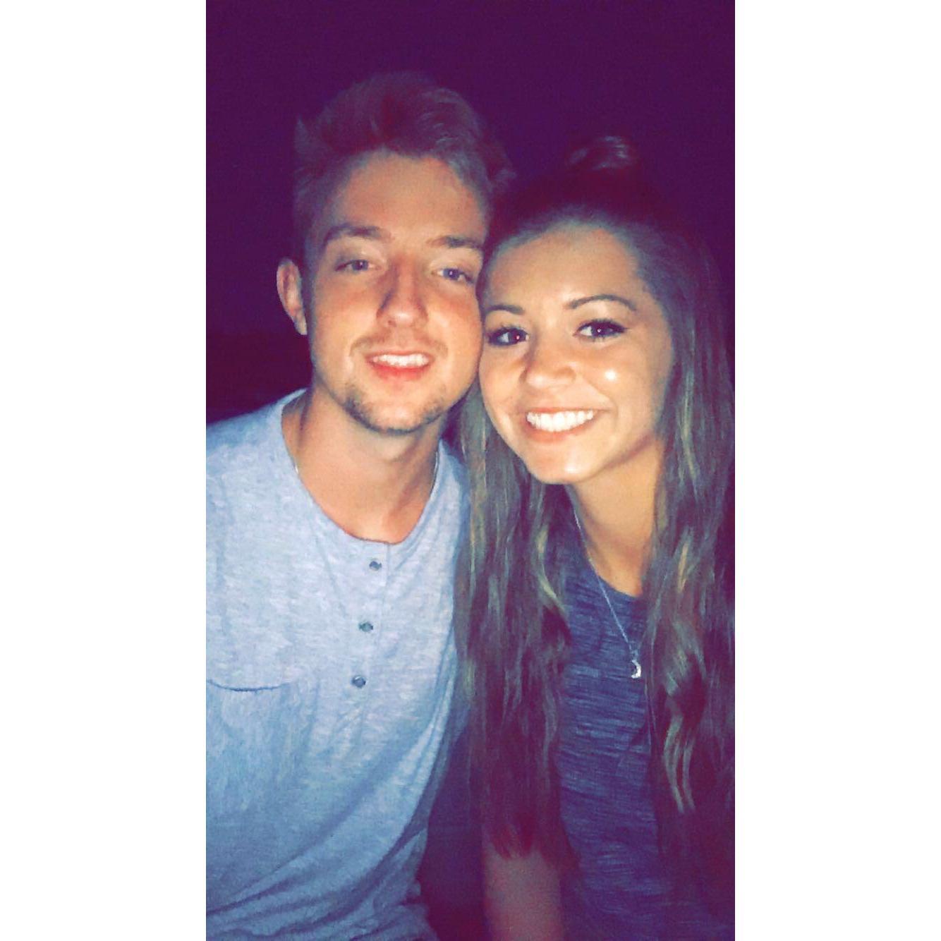 Our first Fourth of July together!