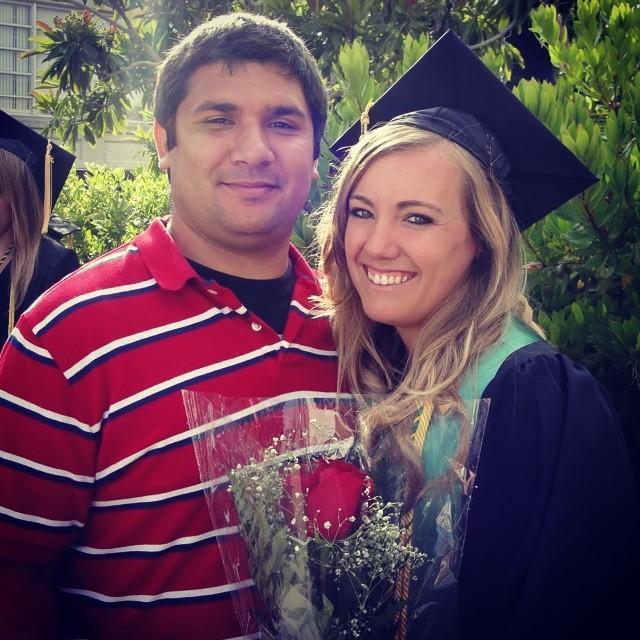2011: Courtney's graduation from Cal Poly.