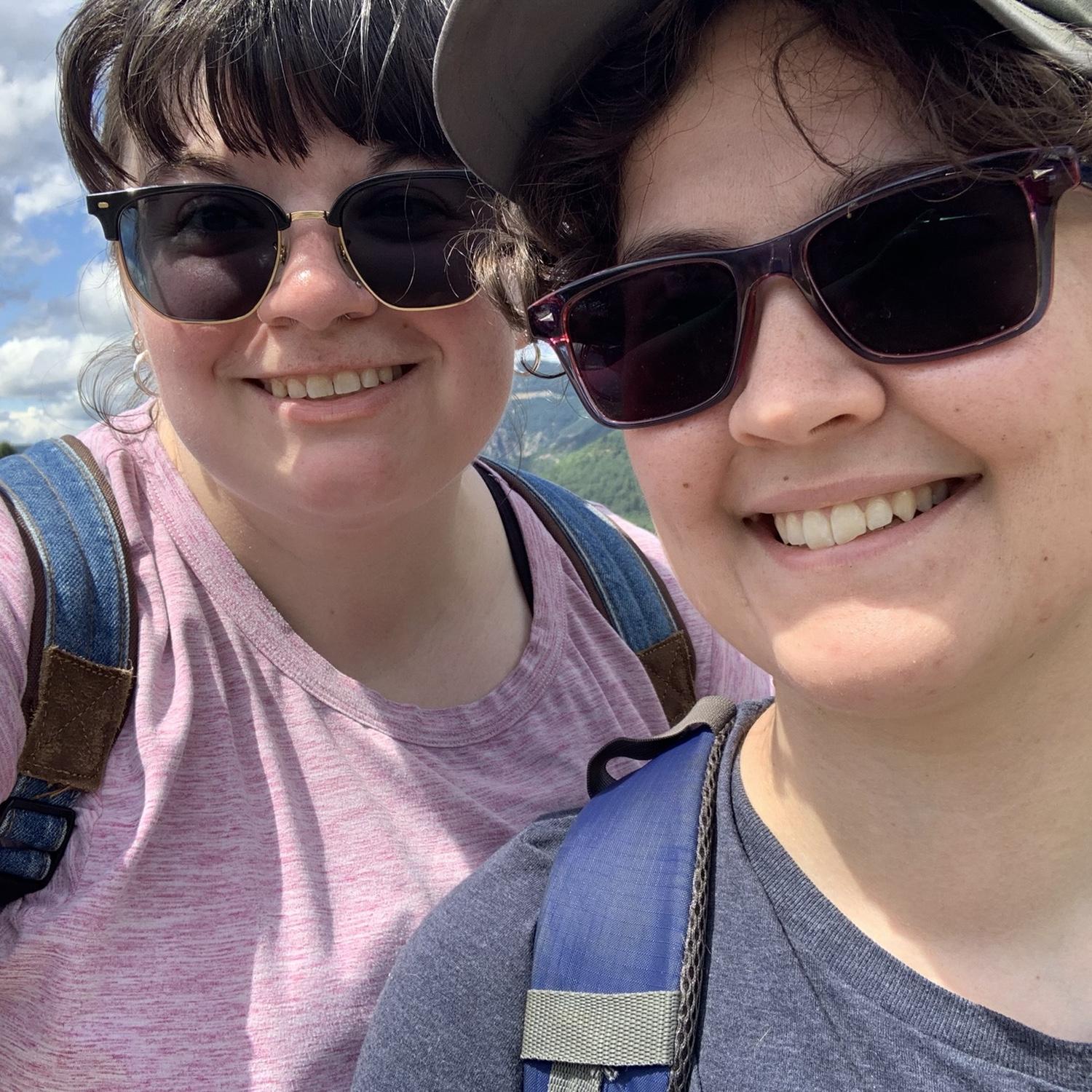 Hiking at Hummocks Trail