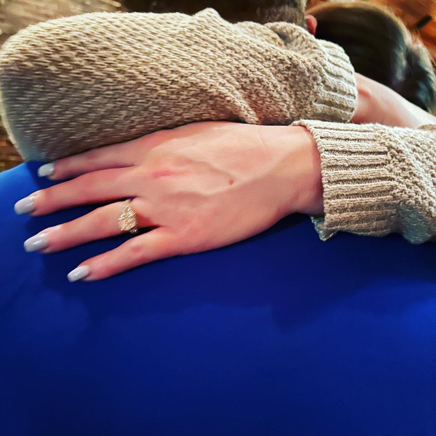 First picture as an engaged couple