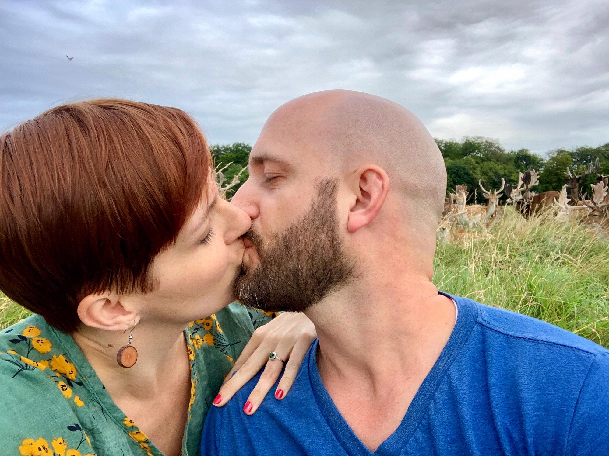 As deer as our witness, we agreed to continue to travel around the world together.