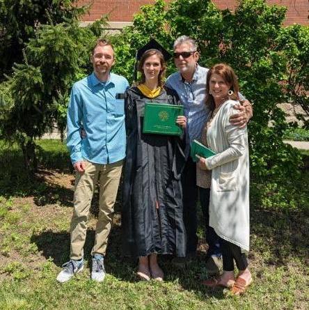 Jordan's Master's program Graduation