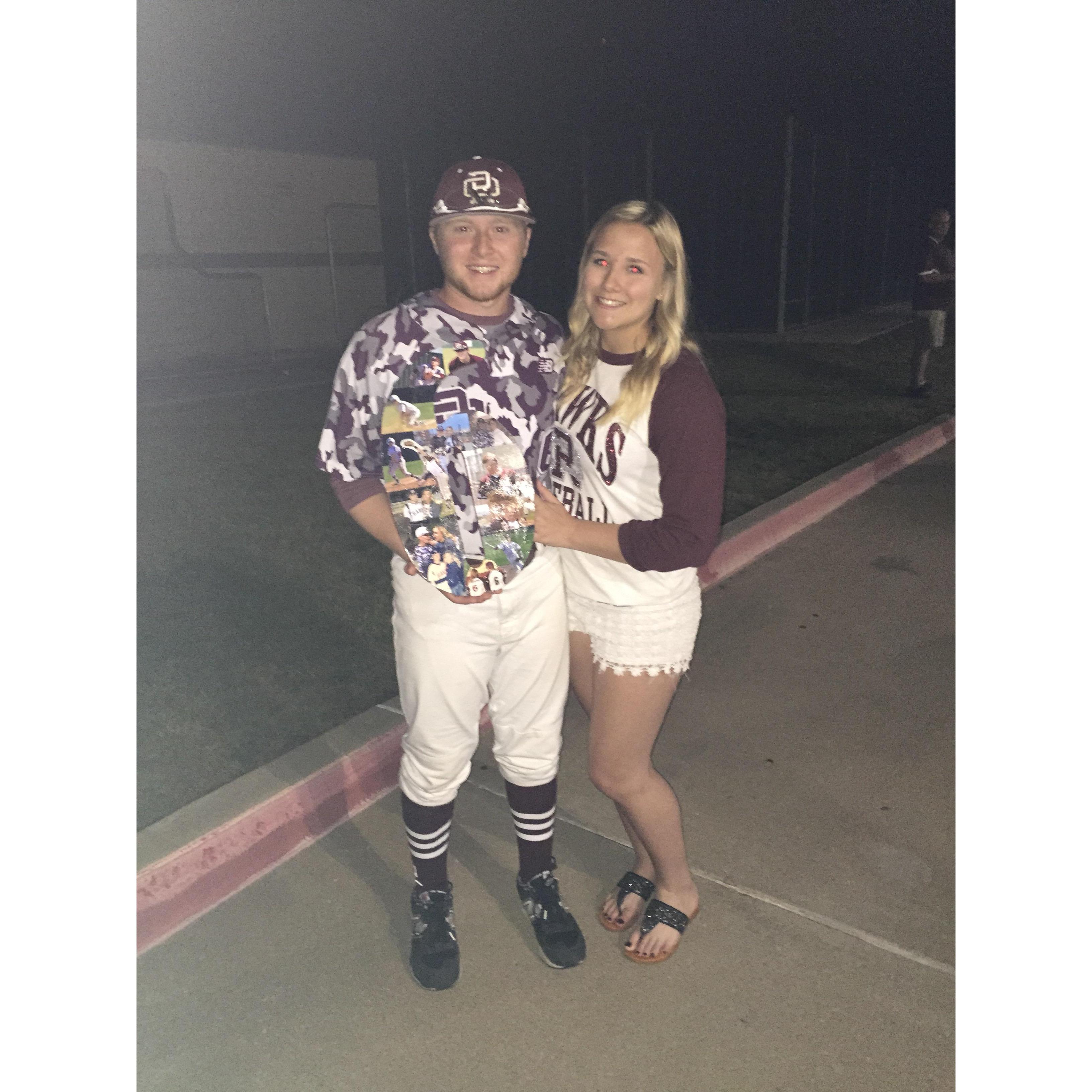 Senior Year Baseball Game!