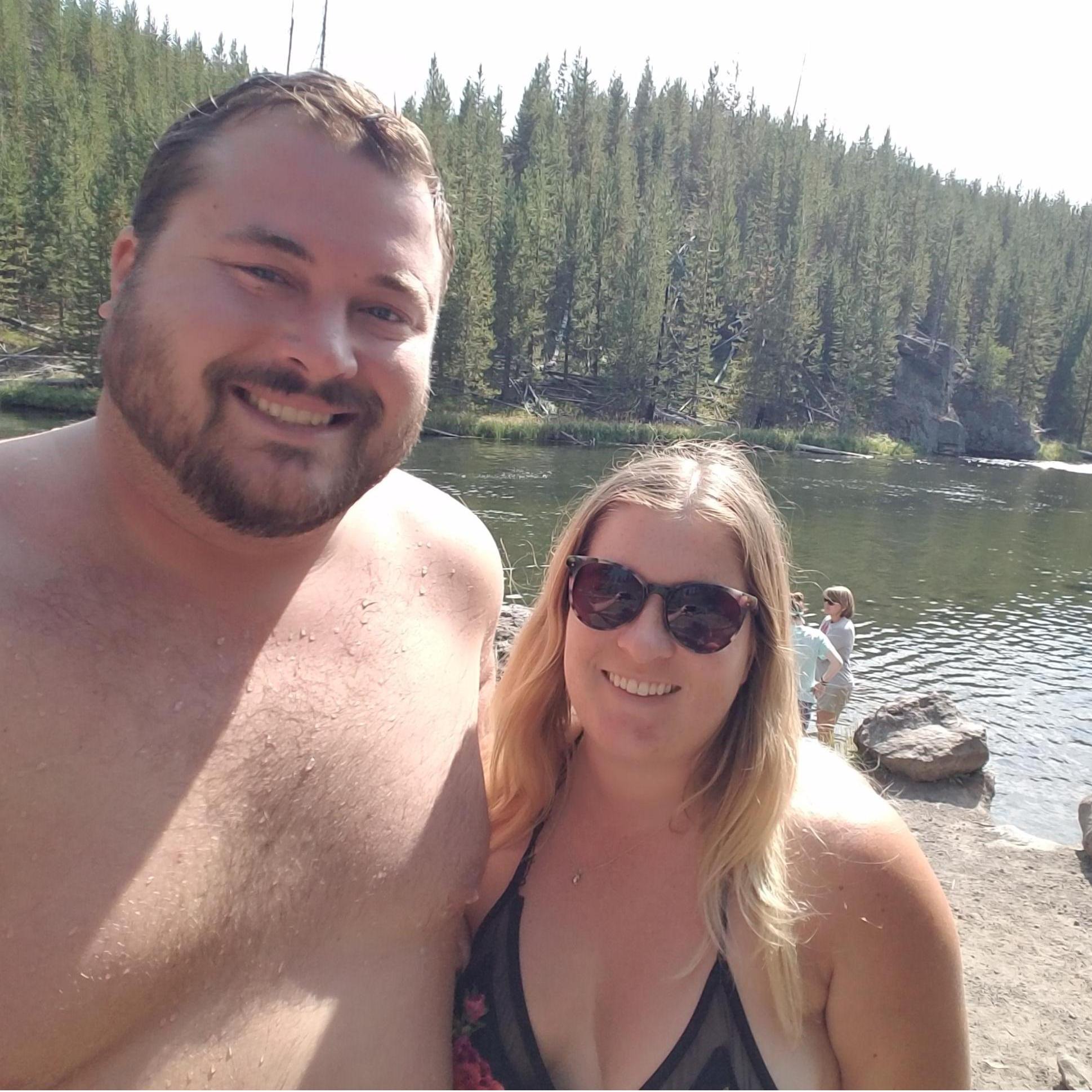 Swimming in Yellowstone National Park!