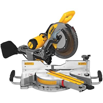 DEWALT 12-in 15-Amp Dual Bevel Sliding Compound Corded Miter Saw (Corded)
