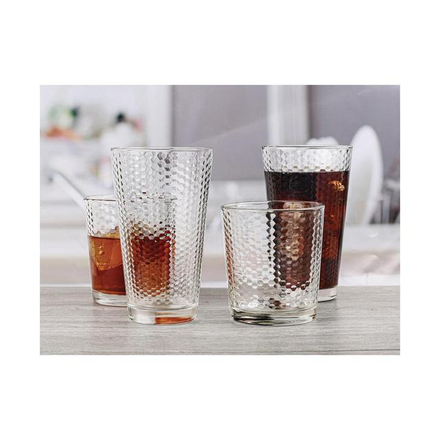 Circle Glass Paragon Entertaining Glasses, Set of 16