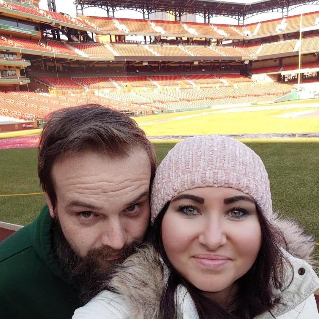 Touring the Cardinals' stadium in St. Louis