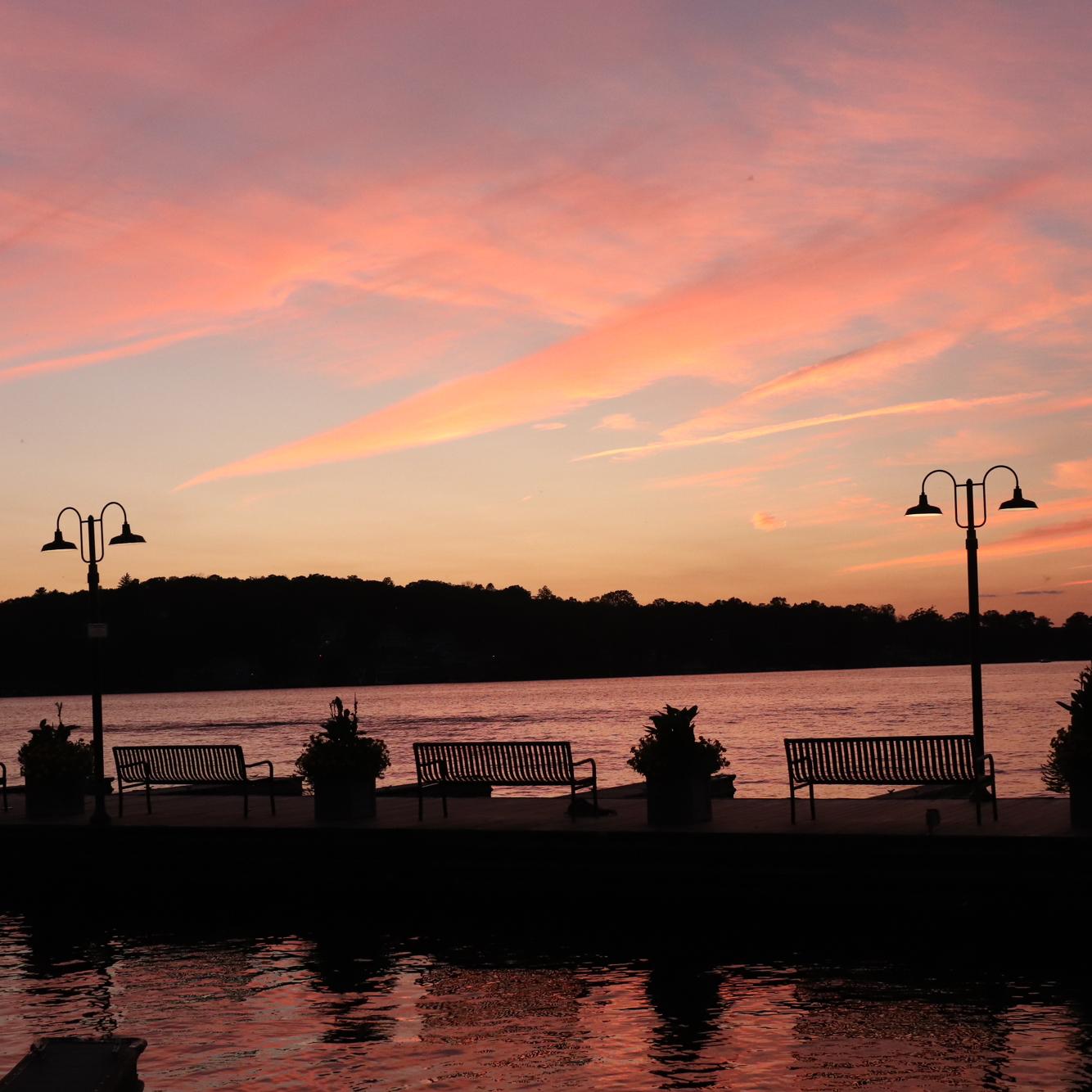 The beautiful Lake Hopatcong