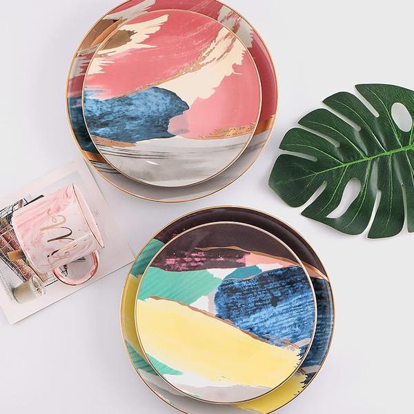 Watercolor Plate