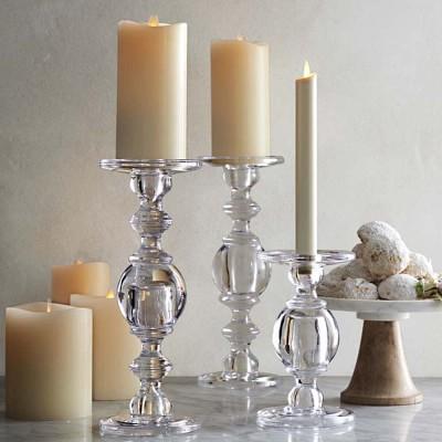 Classic Glass Candlestick