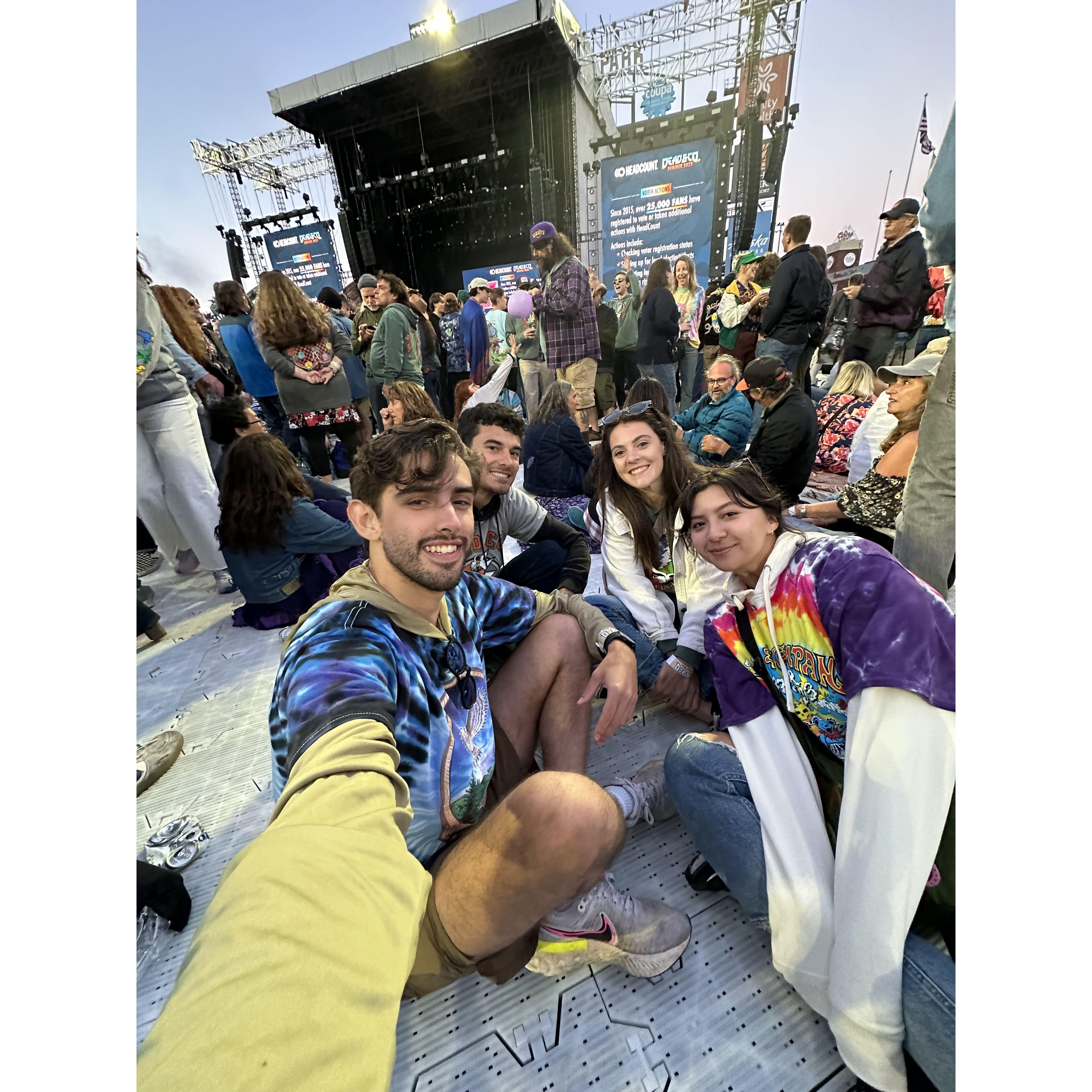 Dead & Company in San Fransisco @ Oracle Park with Emily and AJ!