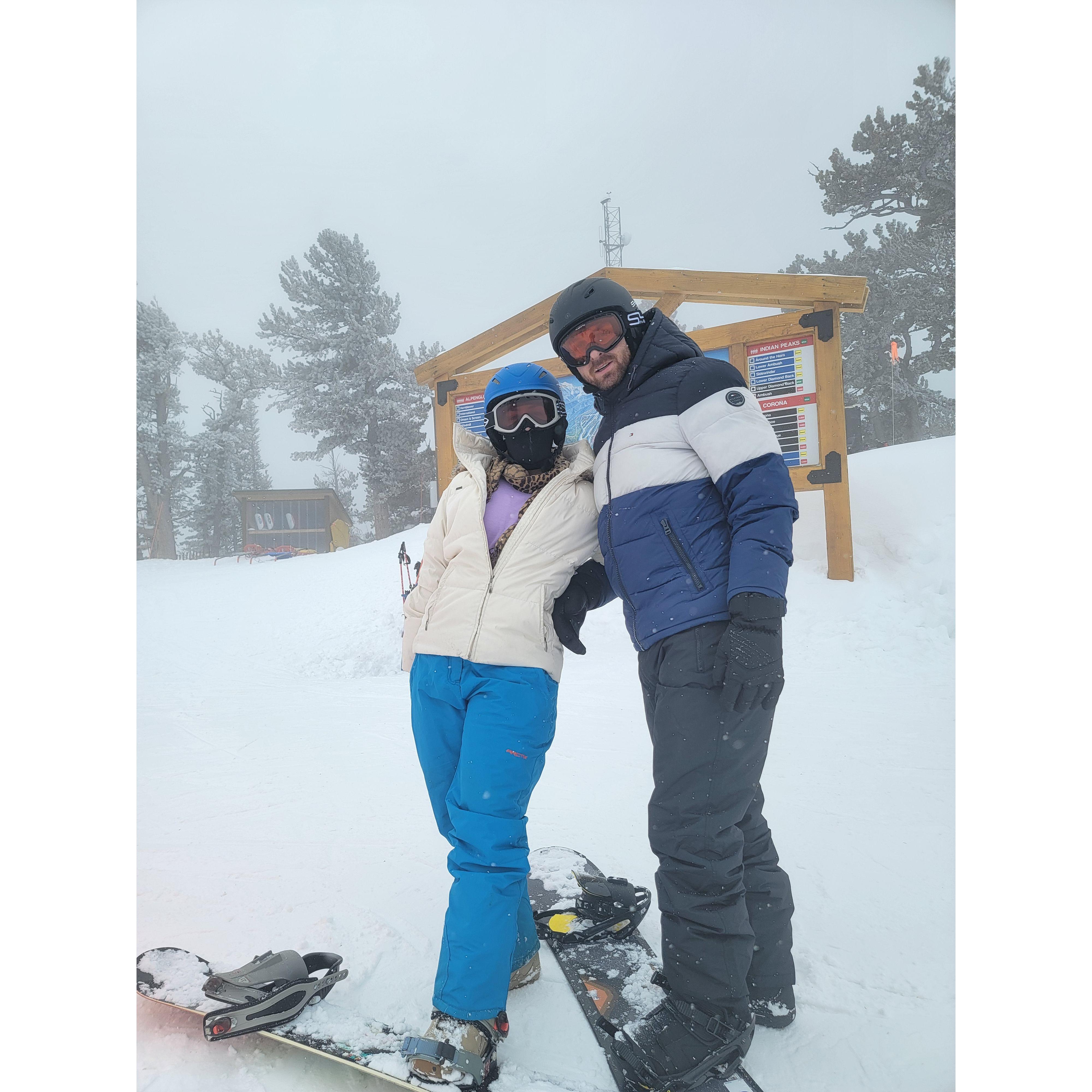 Snowboarding trip 2022.