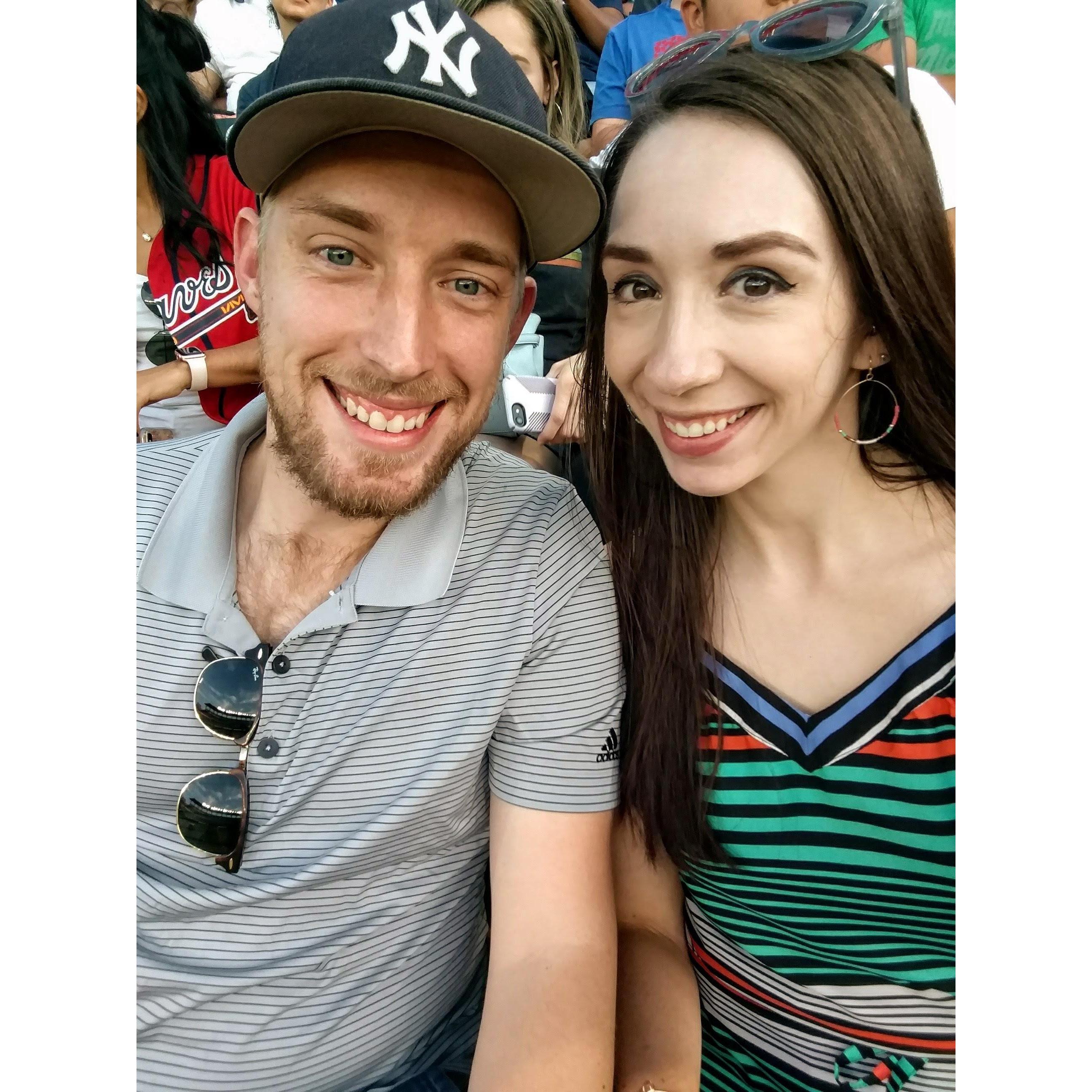 Oh look, we're at ANOTHER baseball game!