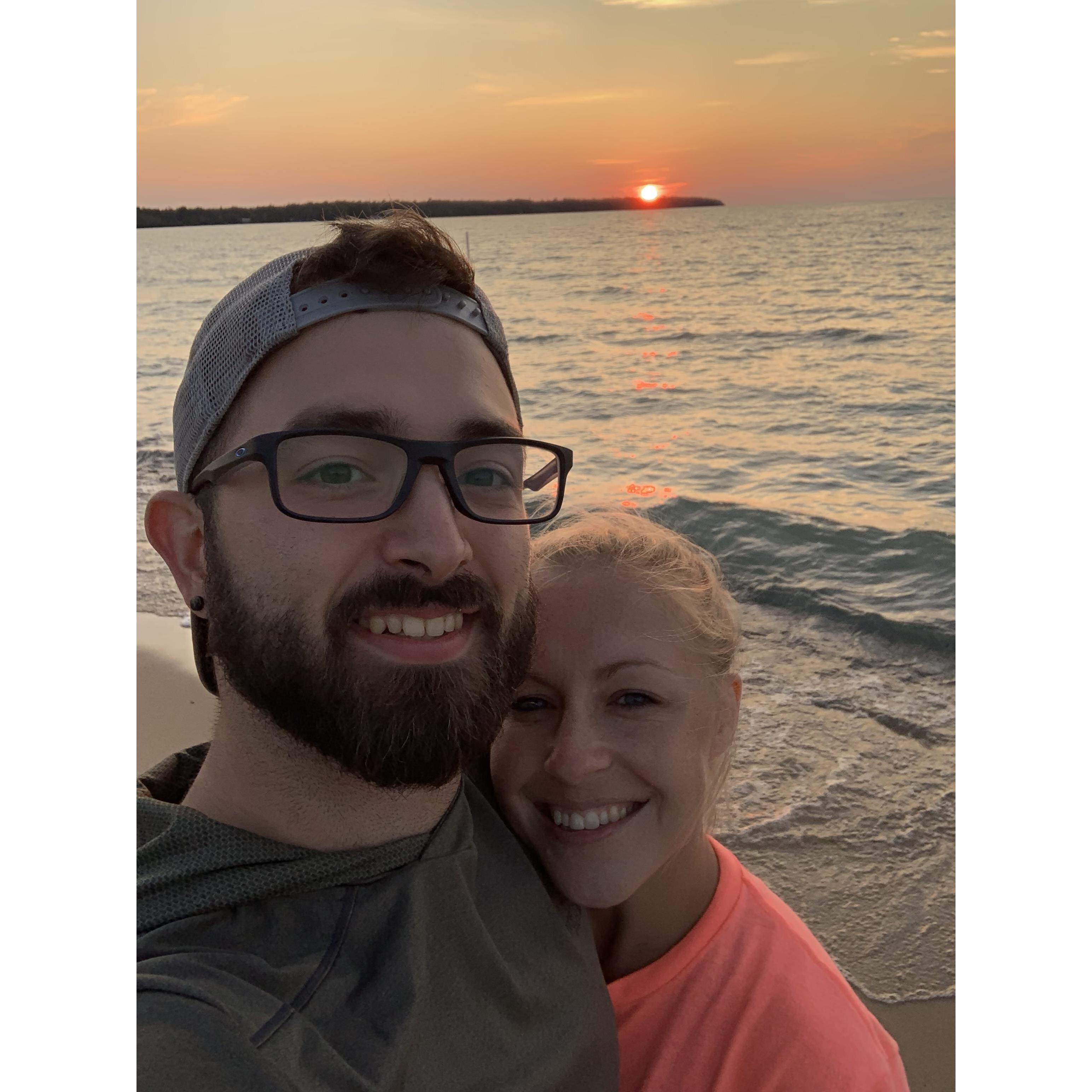 On our trip to the UP last summer! One of our favorite trips we have been on!