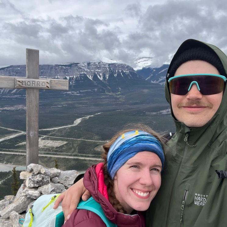 Hiking in Jasper, Alberta;