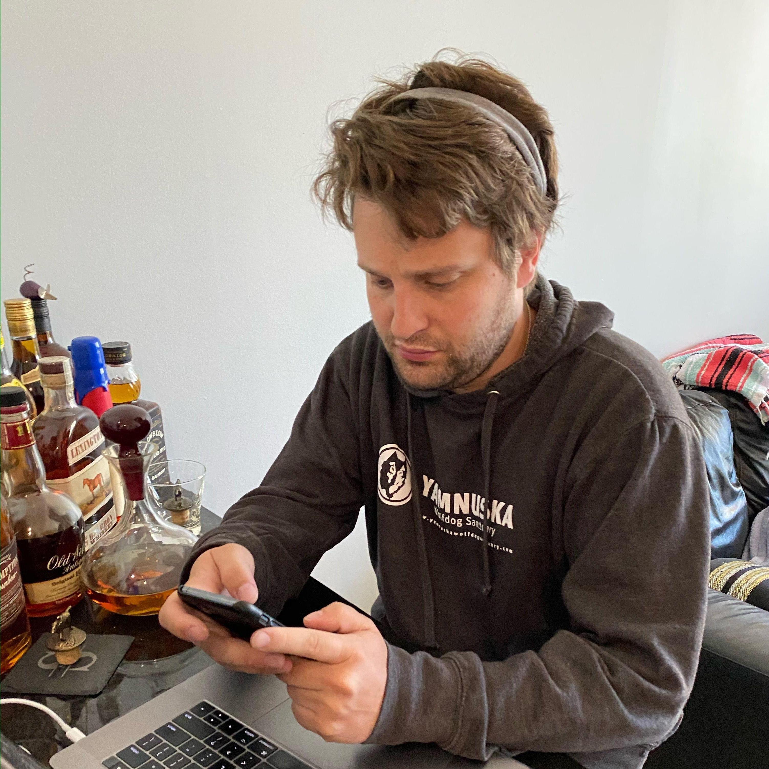 Shane's hair journey continues with headbands.