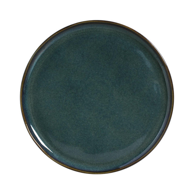 PORTO BRASIL Stoneware Buffer Dinner Plates, Set of 6