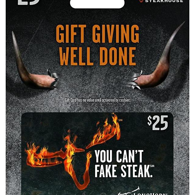 LongHorn Steakhouse Gift Card