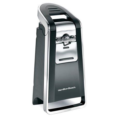 Hamilton Beach 76606ZA Smooth Touch Can Opener, Black and Chrome