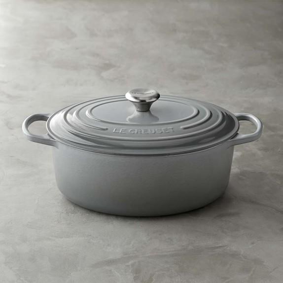 Le Creuset Cast-Iron Dutch Oven French Grey 9 1/2 QT
