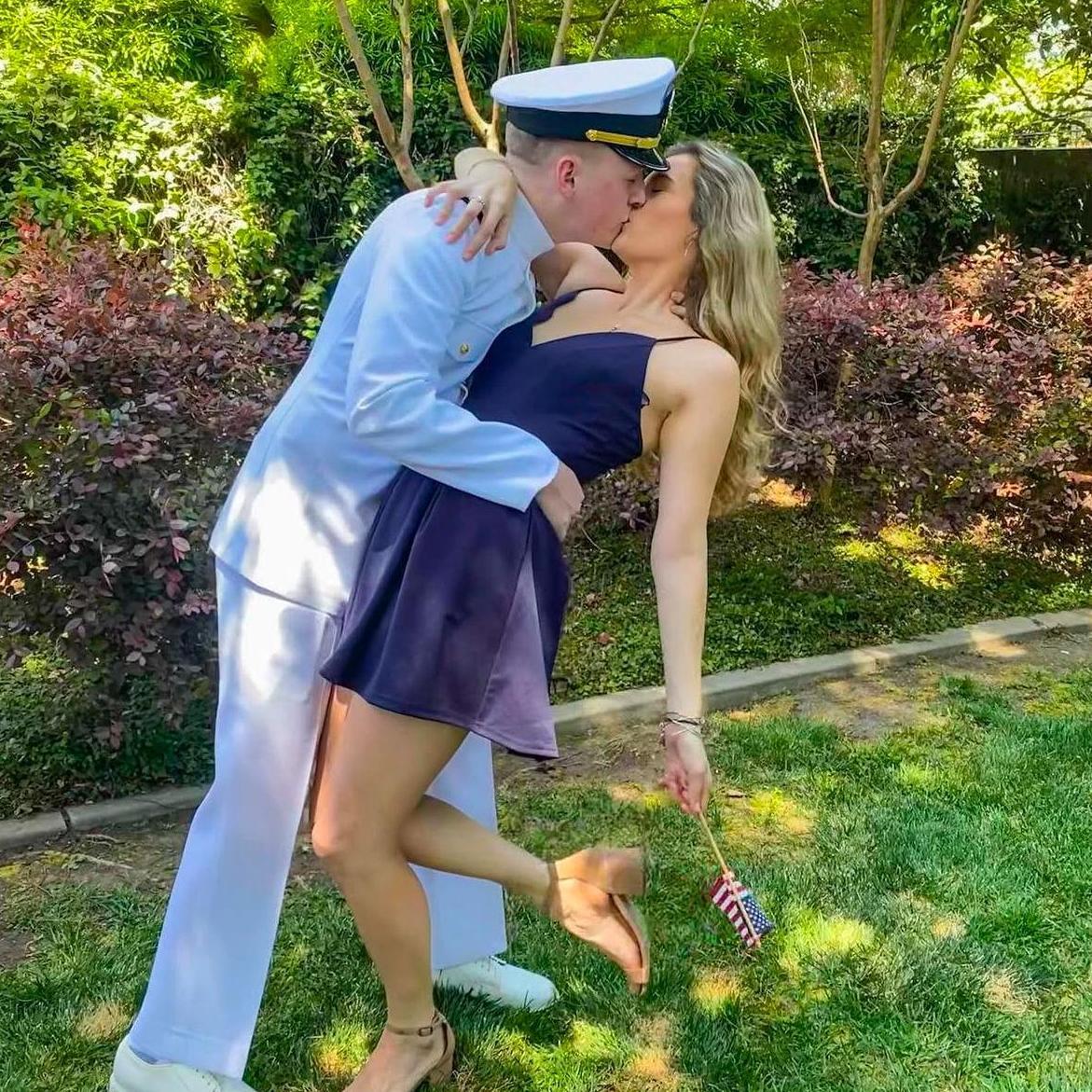 Connor's US Navy Commissioning ceremony celebration! 2020