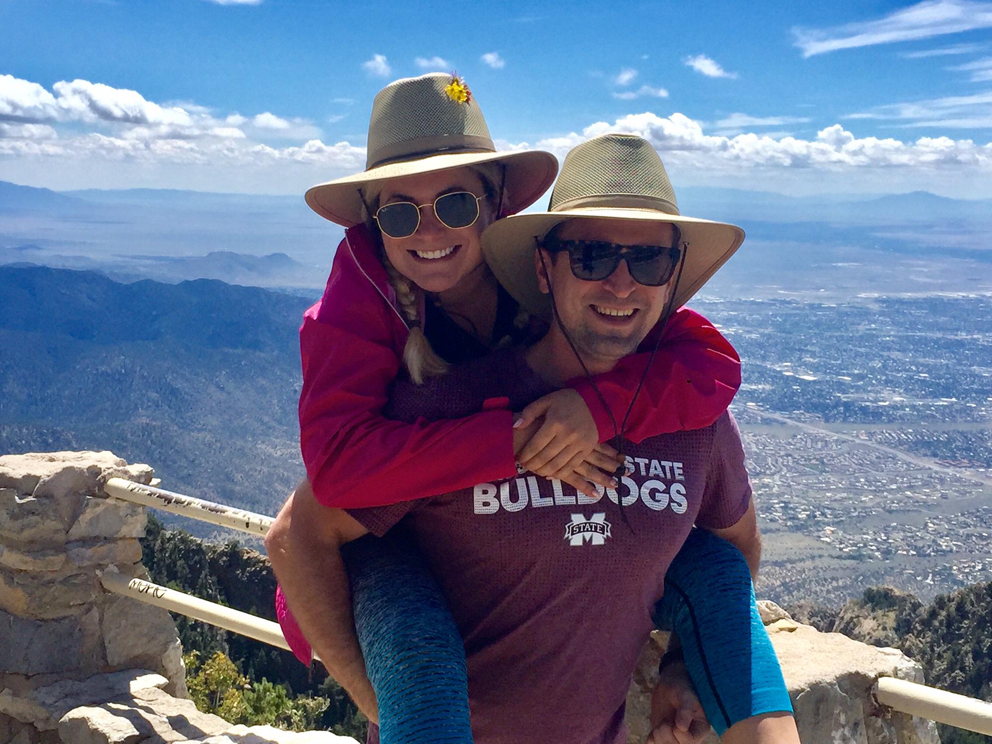 Hiking the La Luz Trail in the Sandia Mountains in Albuquerque, NM