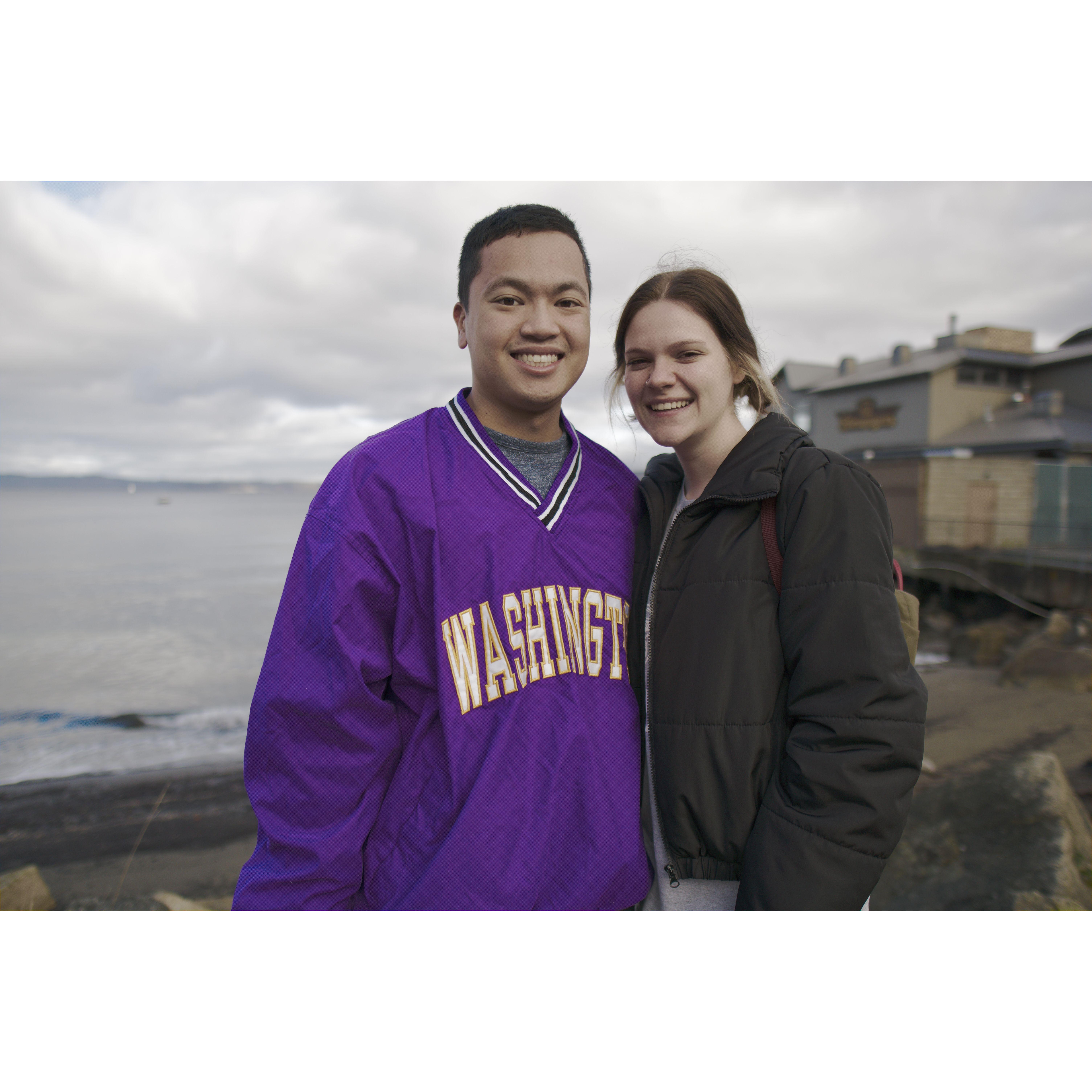 Our first long distance trip together