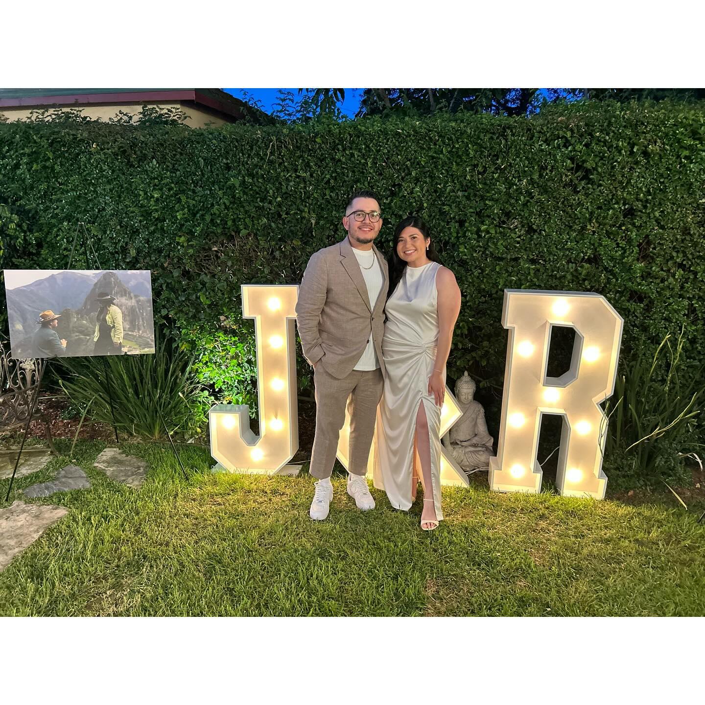The Engagement party of our dreams