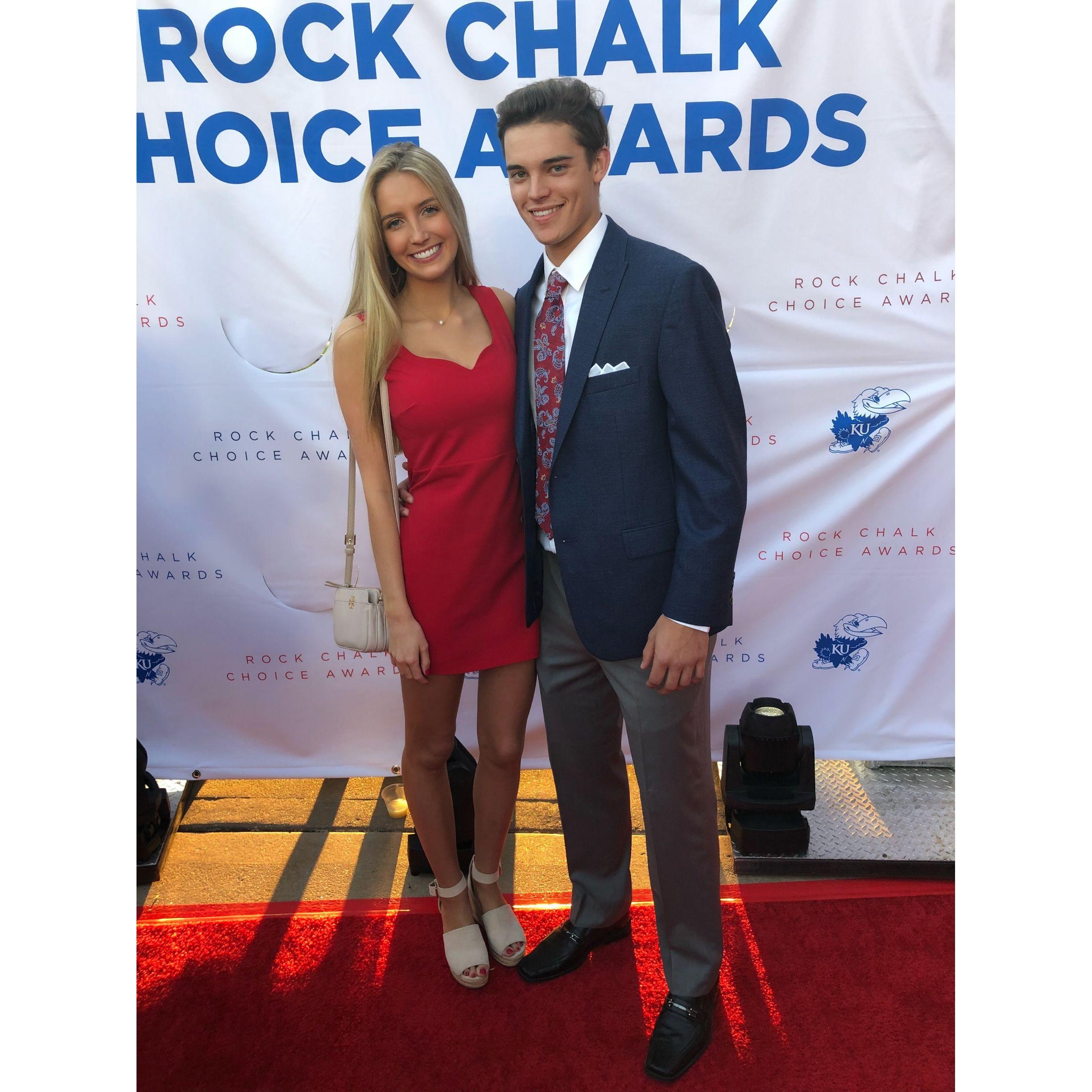 9/10/2018: Attended the Jayhawk awards!