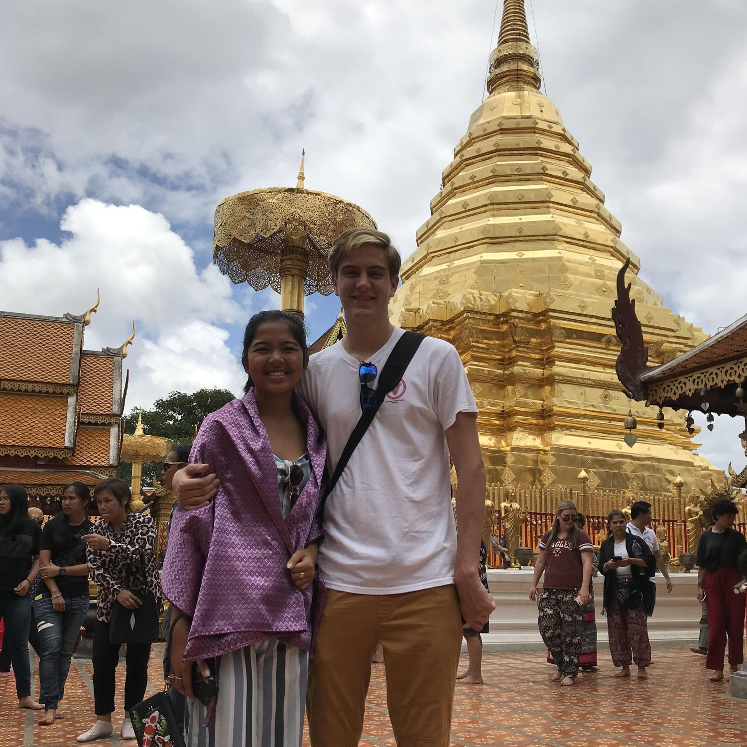 Chiang Mai Temple, Thailand - 2019