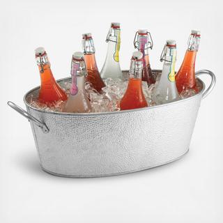 Galvanized Oval Beverage Tub