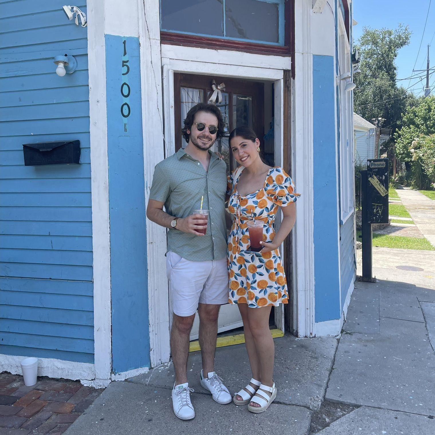 New Orleans 2022 (Michelle + David were supposed to join, but Michelle sadly was sick! We're just glad she was OK)