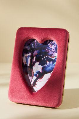 Raquel Velvet Heart Frame