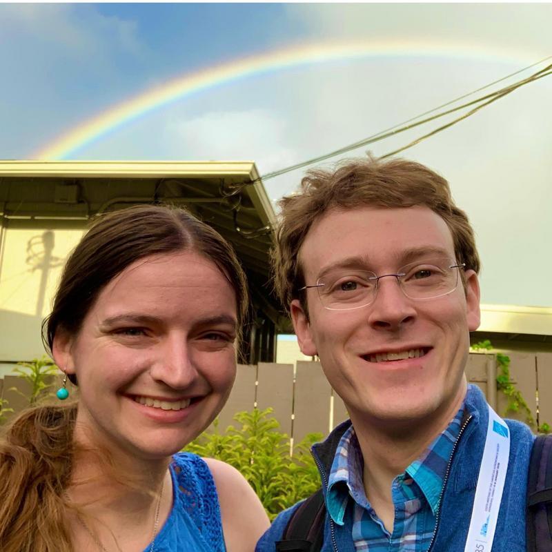 Allen had the good fortune of attending an astronomy conference in Hawaii.  Kathleen couldn't resist tagging along.