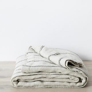 Mira Linen Bedcover