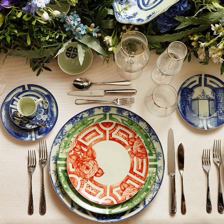 Vista Alegre, The Meaning Dinner Plate, Set of 4 | Zola