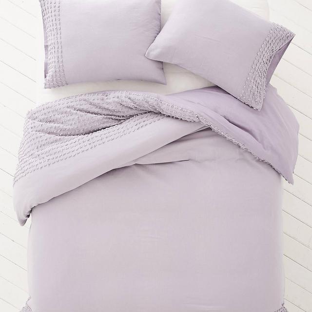 King size Plum & Bow Tufted Dot Duvet Cover