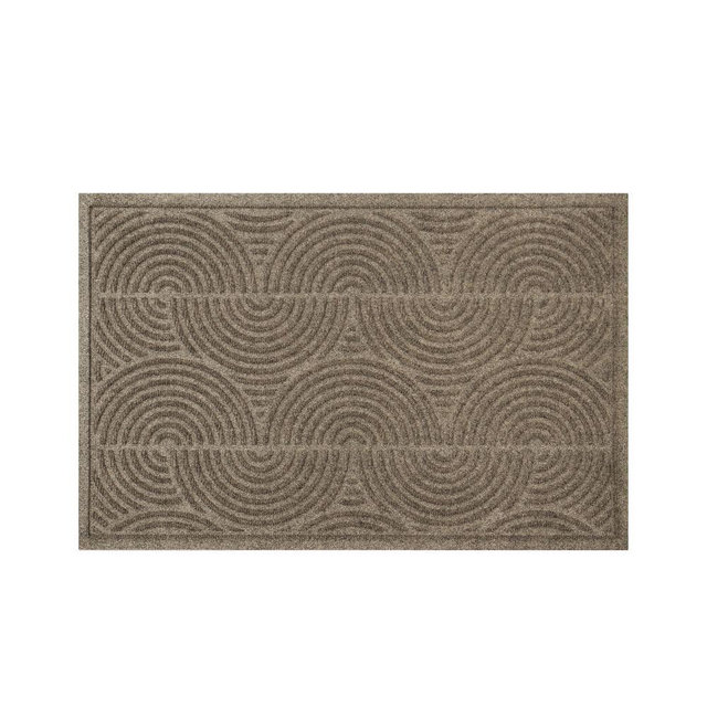 WaterHog Seabring 23 in. x 35 in. Indoor/Outdoor Doormat, Camel