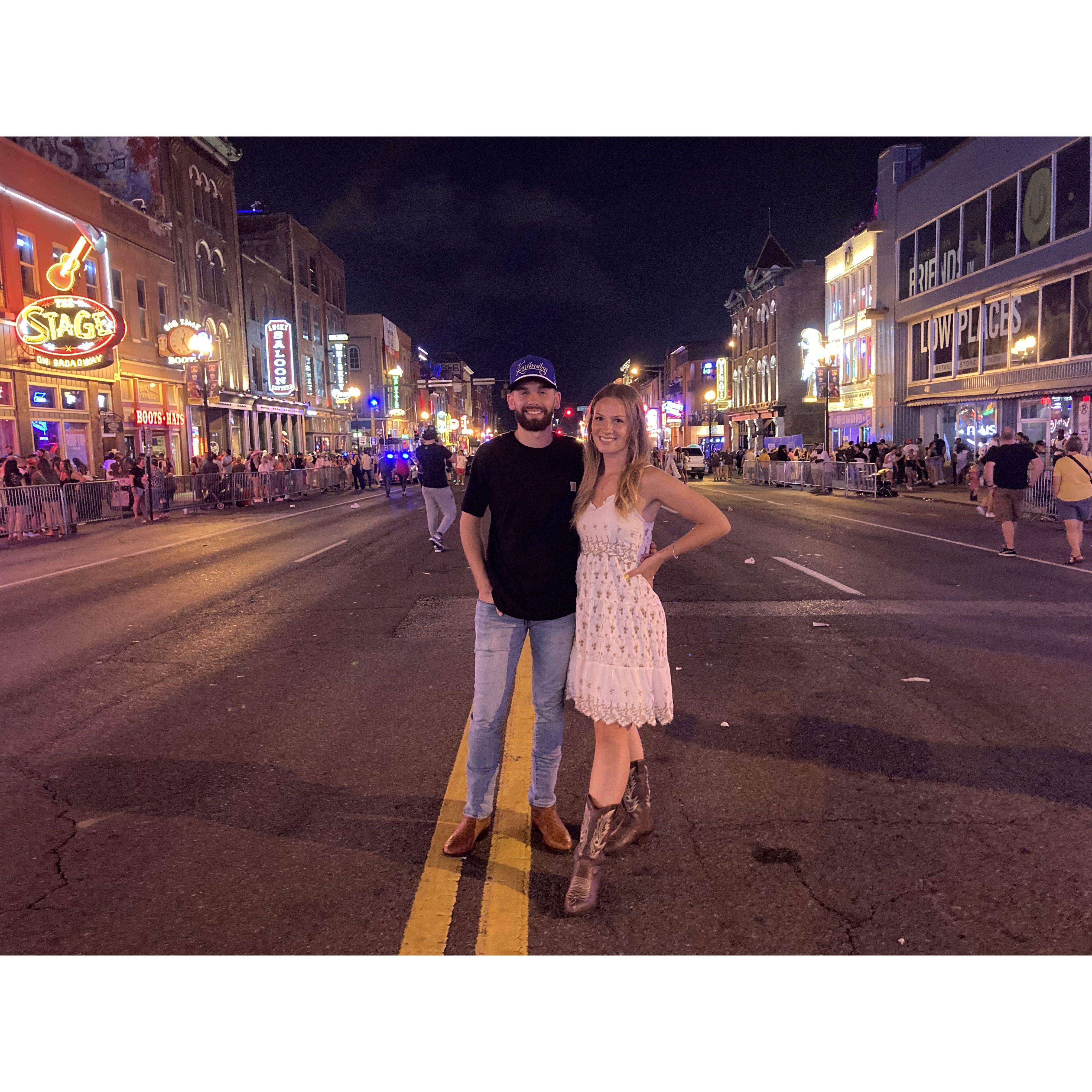 Our first trip to Nashville- 2022