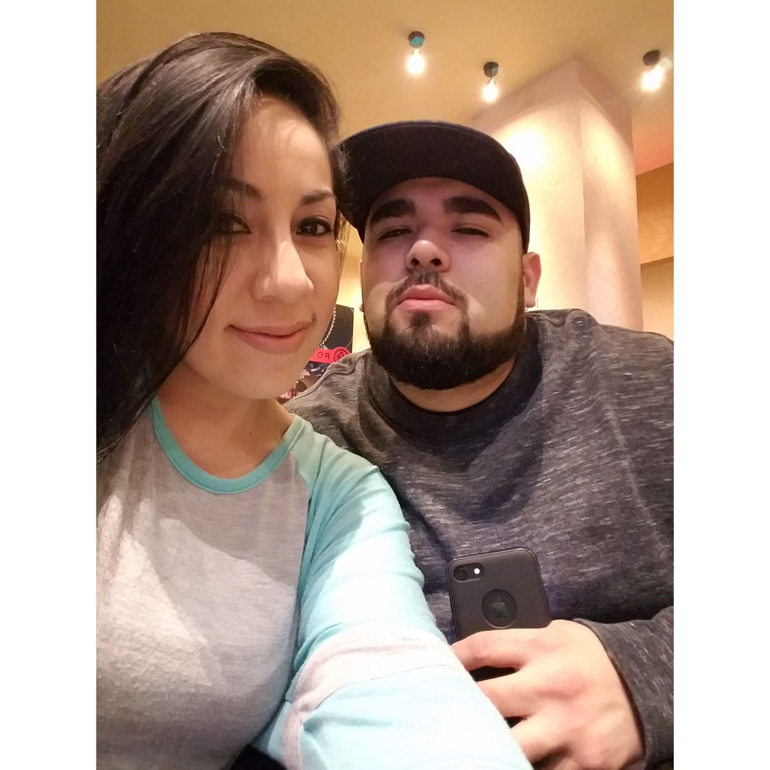 OUR VERY FIRST PICTURE TOGETHER!   (EST) 2017