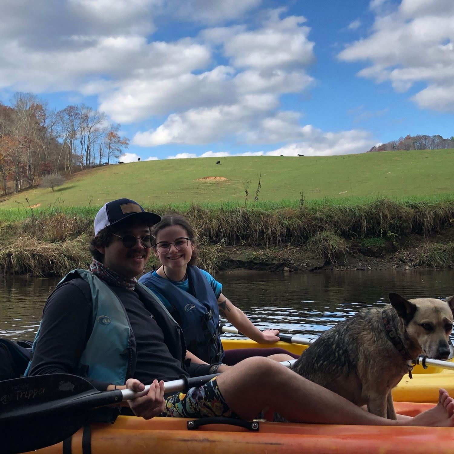 Kayaking on the New River - October 2020
