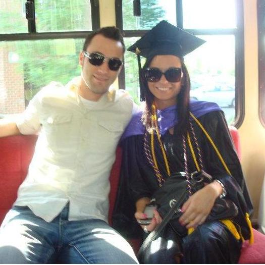 Courtney's college graduation day
West Chester University
5/8/2010