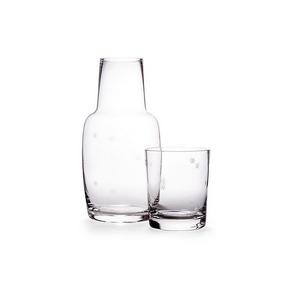 Asst. of 2 Starburst Carafe & Glass, Clear - Outdoor | One Kings Lane