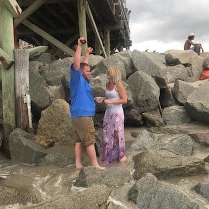 She said YES!