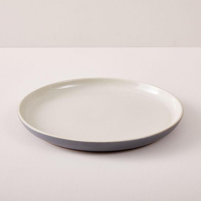 Kaloh Dinner Plate, Gray Fog, Set of 4
