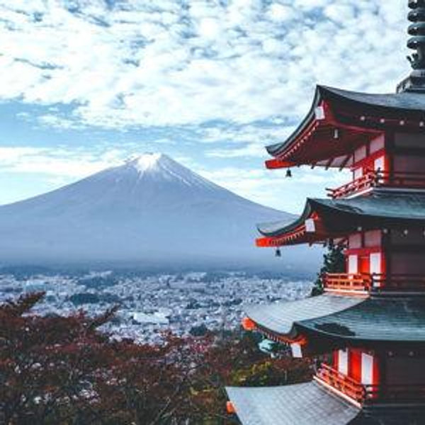 honeymoon - flight to japan