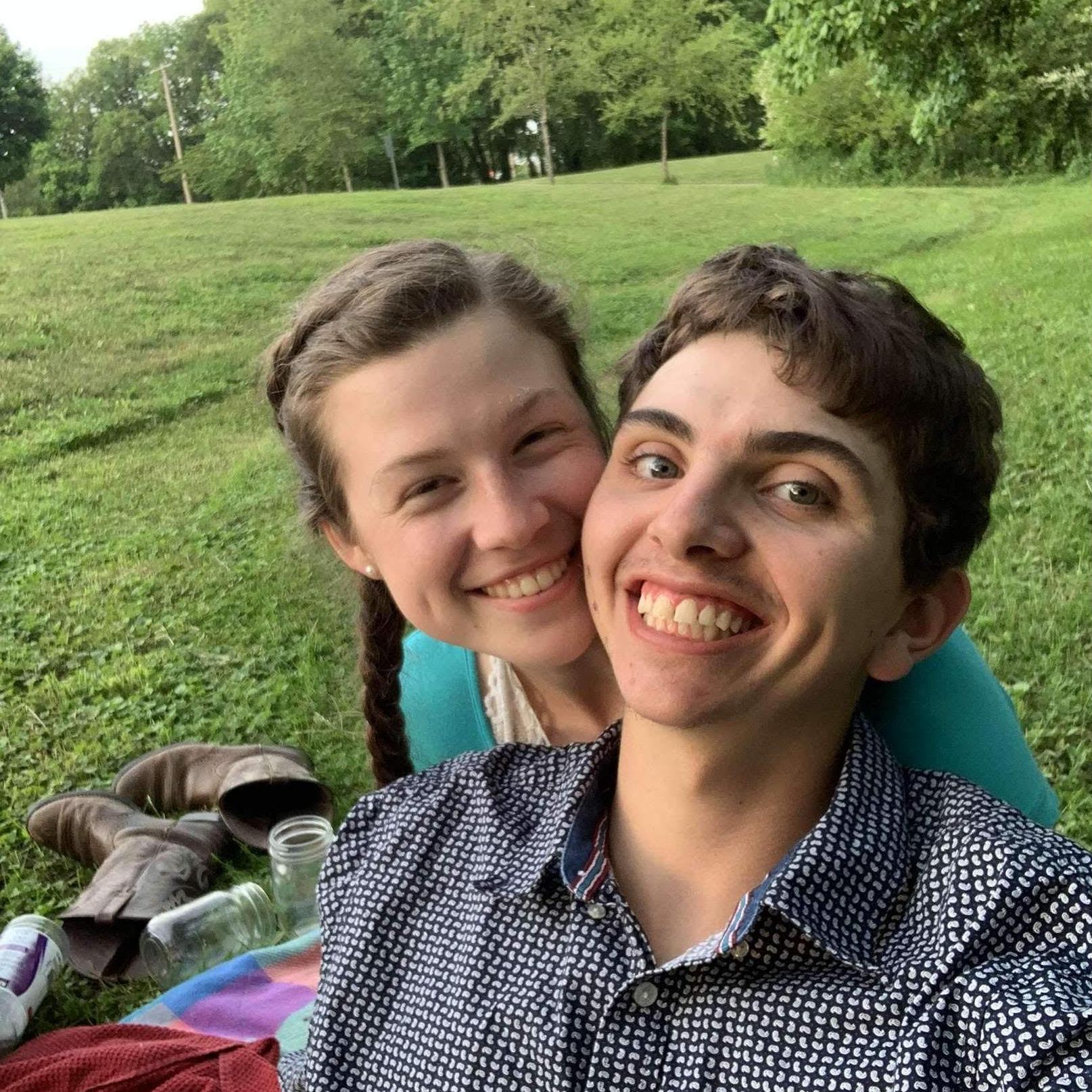 Surprise picnic for Justin to celebrate the end of finals.