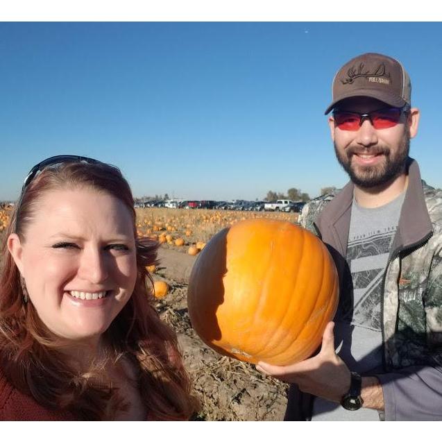 1st pumpkin patch - Oct 20, 2018