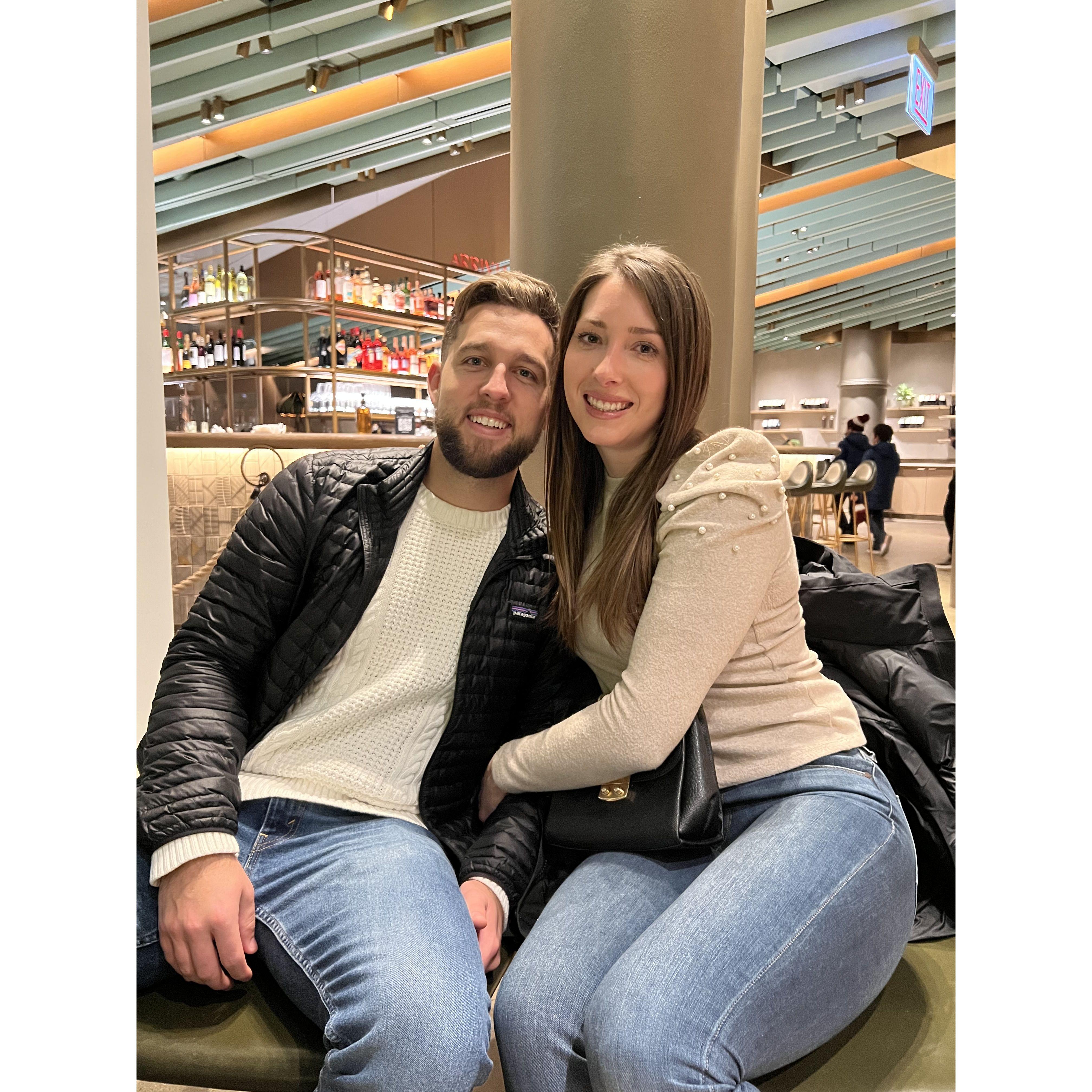 Espresso martini's at The Starbucks Reserve in Chicago, Illinois.