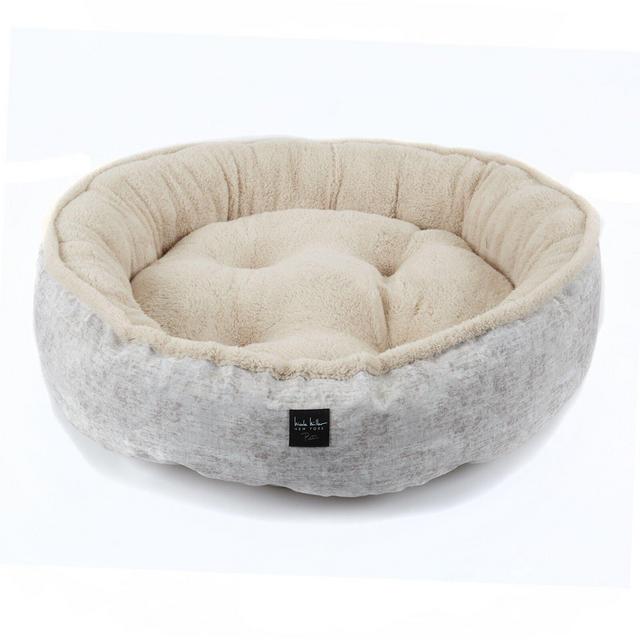 Modern Marble Bolster Dog Bed